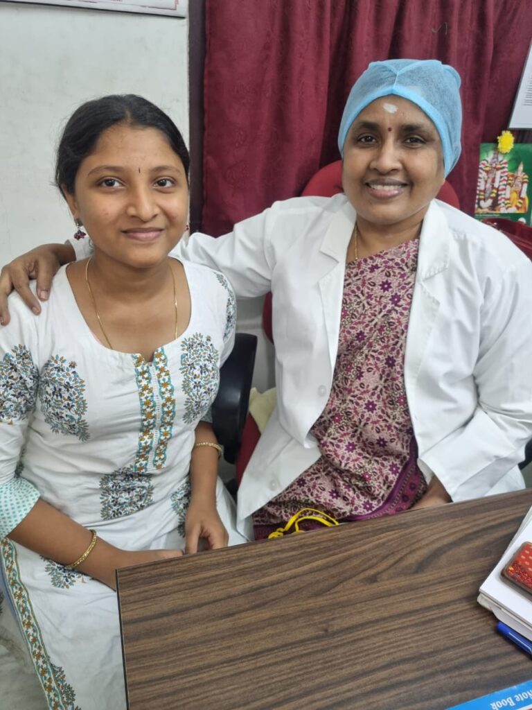 Happy to see this girl after 13 years of delivery at NN HOSPITAL